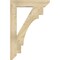 Ekena Millwork Merced Slat Rough Sawn Bracket, Douglas Fir, 4"W x 24"D x 36"H BKT04X24X36MRC06RDF - alternate 2